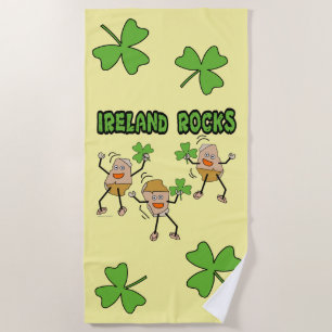Serviette De Plage Irlande Rocks