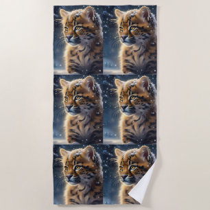 Serviette De Plage Jaguar Fluffy Baby,