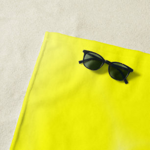 Serviette De Plage Jaune pétillant