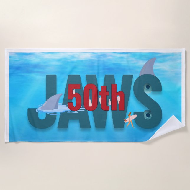 Serviette de plage JAWS (Devant)