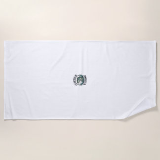 Serviette De Plage Je préférerais être à la pêche T-Shirt vintage pou