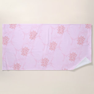 Serviette De Plage Je suis digne de bonnes choses