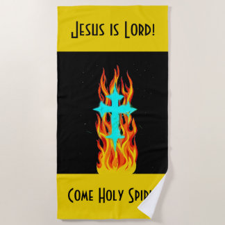 Serviette De Plage Jesus is Lord