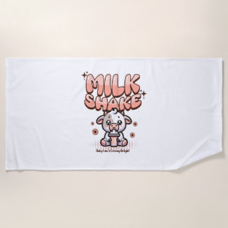 Serviette De Plage Joghurt Ba Congelé Petit Calf Louvain Cute