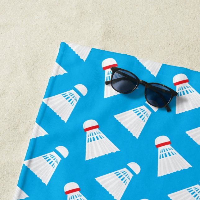 Serviette De Plage Joueur de badminton Sélecteur de chaudières à moti (En situation)