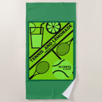 Joueur de tennis de pelouse Art graphique