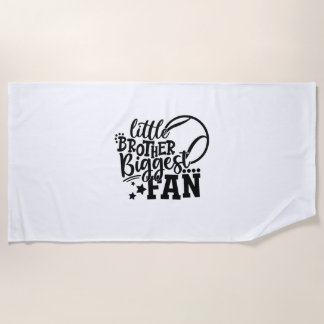 Serviette De Plage Joueur de tennis | Petit Frère Plus Grand Van Tenn
