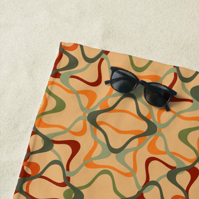 Serviette De Plage Kaleidoscope (En situation)