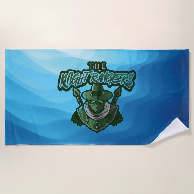 Serviette De Plage Knight Rangers Beach Towel (2023-2024) (Devant)