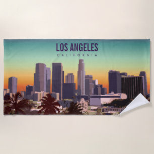 Serviette De Plage LA, Californie