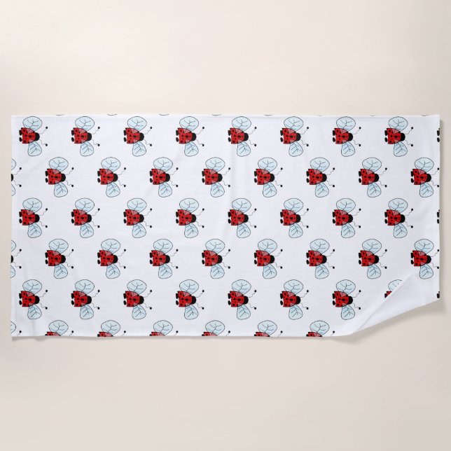 Serviette De Plage Ladybird (Devant)