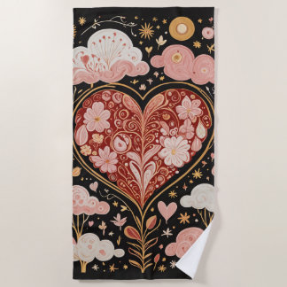 Serviette De Plage L'amour est dans l'air