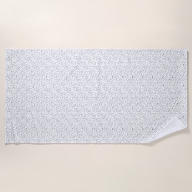 Serviette De Plage Langue Design Cinq (Devant)