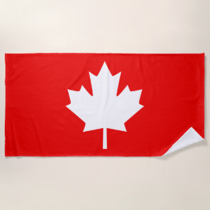 Serviette De Plage Le Canada Établit 1867 150 Ans Style Design