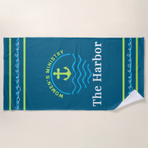 Le port Logo Beach Towel