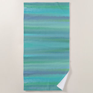 Serviette De Plage Le turquoise est ma couleur préférée
