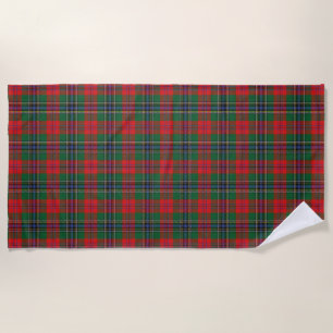 Serviette De Plage L'écossais accentue le tartan de MacLean de clan