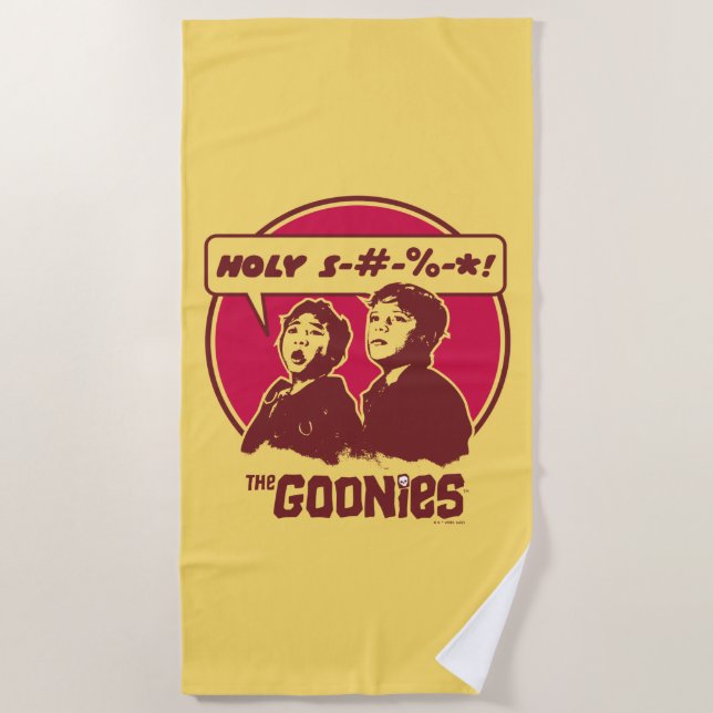 Serviette De Plage Les données Goonies Expletive (Devant)