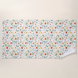 Serviette De Plage Les Fleurs Sont L'Art De La Nature