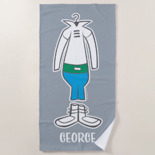Serviette De Plage Les Jetsons   Le costume de George