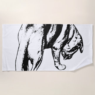 Serviette De Plage Les sentiers de la brise