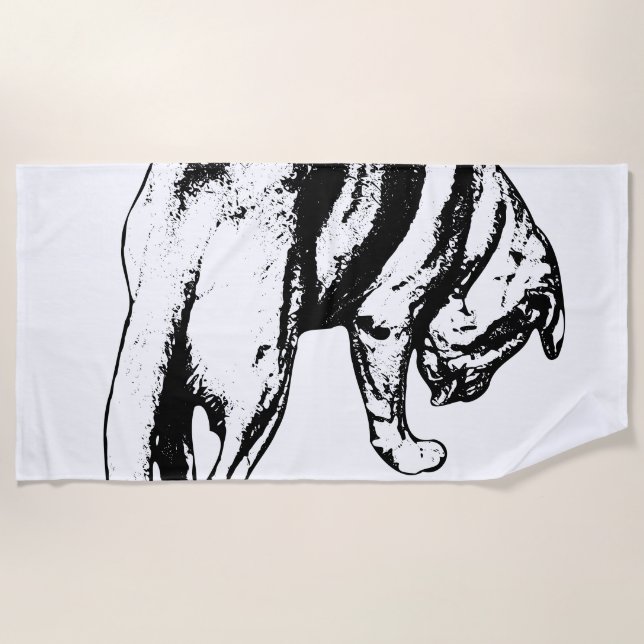 Serviette De Plage Les sentiers de la brise (Devant)