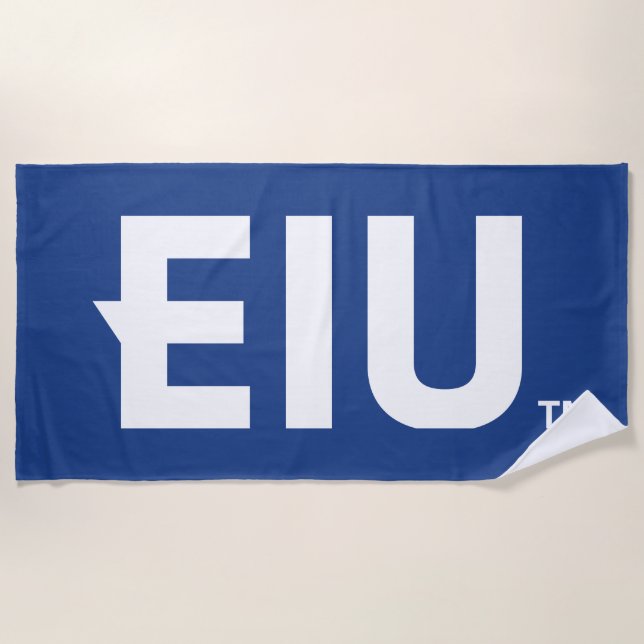 Serviette De Plage LETTRE bloc EIU (Devant)