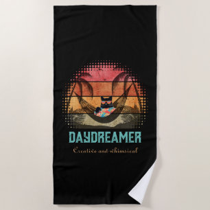 Serviette De Plage L'évasion tropicale du Chat Cool
