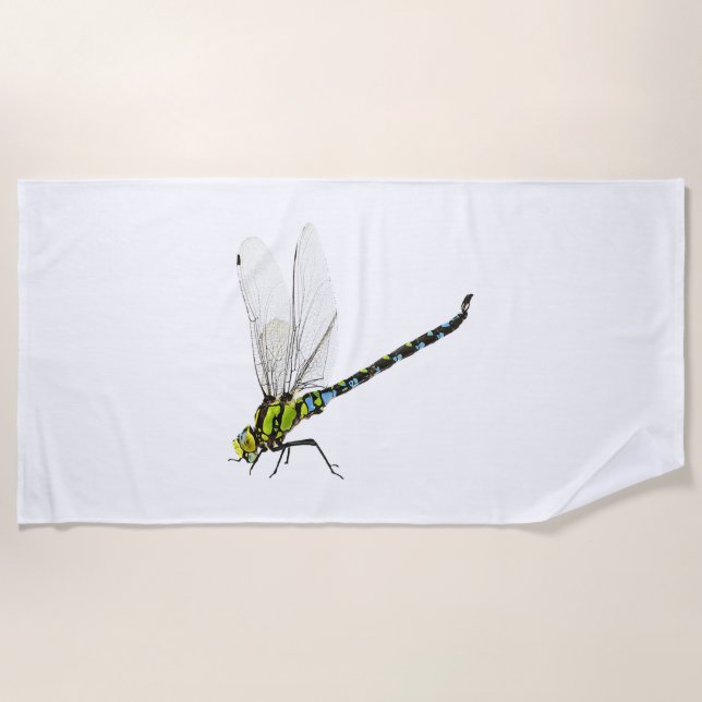 Serviette De Plage libellule (Devant)