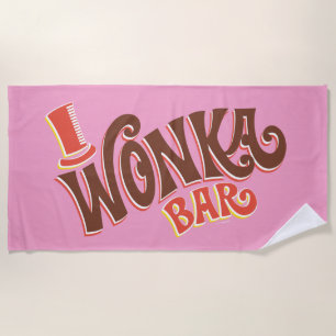 Serviette De Plage Logo de Wonka Bar