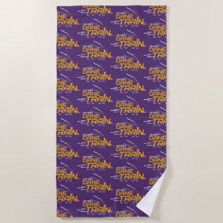 Serviette De Plage Logo du train UAlbany Dane