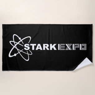 Serviette De Plage Logo Horizontal Stark Expo