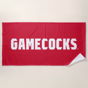 Serviette De Plage Logo rouge de Jacksonville State University Gameco