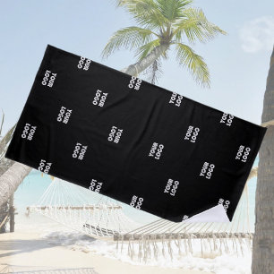 Serviette De Plage Logo simple à répéter   v2
