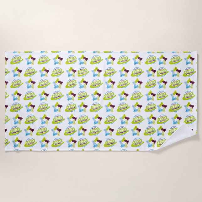 Serviette de plage Logos (Devant)