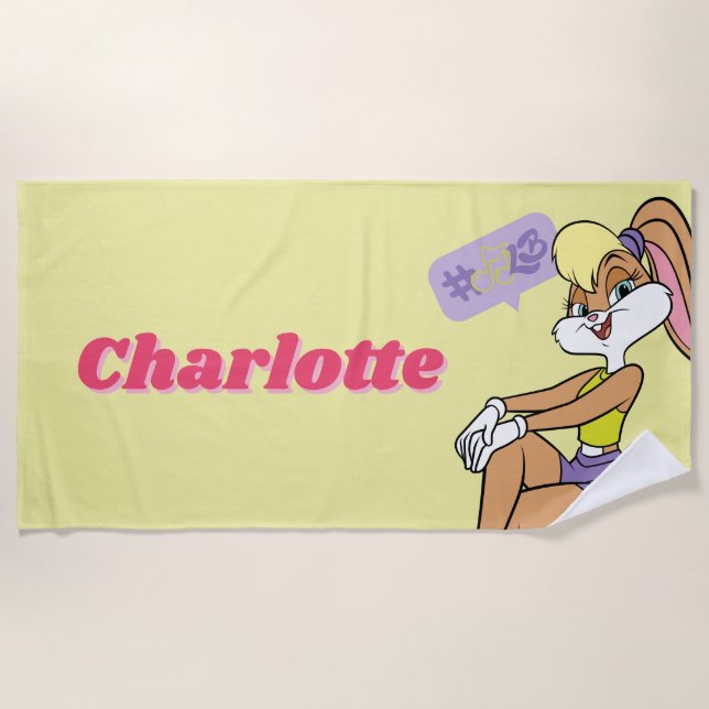 Serviette De Plage Lola assis (Devant)