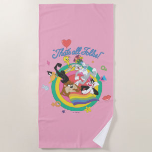 Serviette De Plage LOONEY TUNES™ - C'est tout le monde ! Pride Bullse