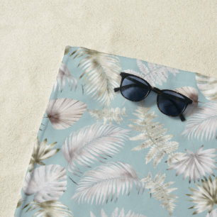 Serviette De Plage luxueux feuillage tropical Monogramme Yoga Mat
