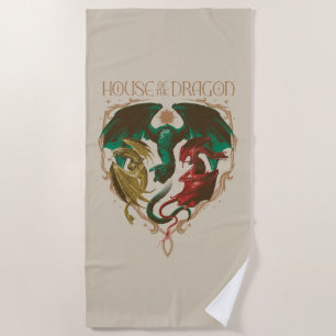 Serviette De Plage Maison du Dragon   Bouclier dragon