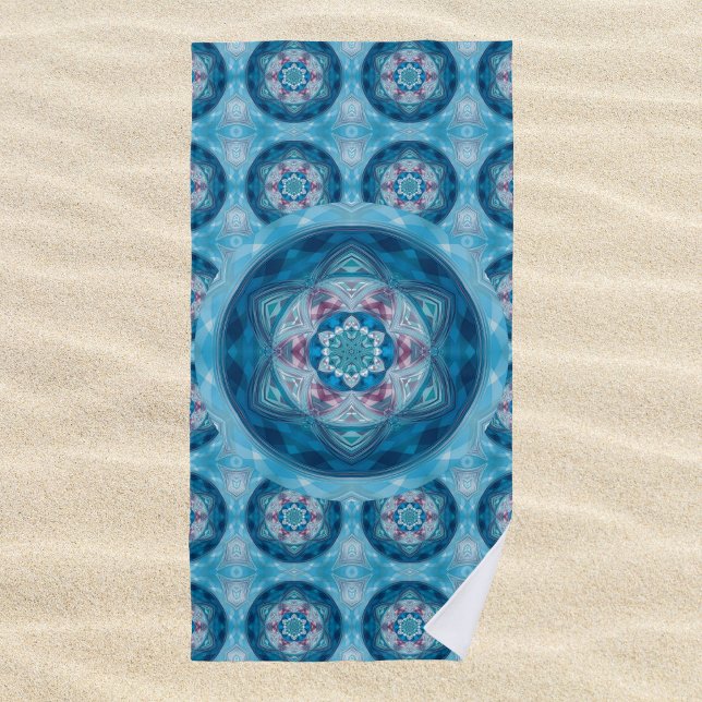 Serviette de plage Mandala 2 (Créateur téléchargé)