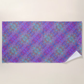 Serviette De Plage Mandala On Repeat Beach Towel