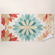 Serviette de plage Mandala Petals