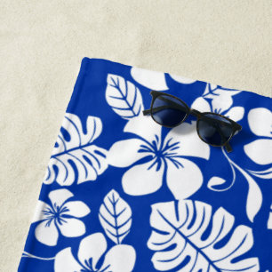SERVIETTE DE PLAGE MAQUILLAGE BIKINI (BLEU ROYAL)