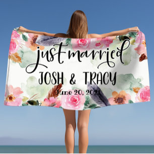 Serviette De Plage Marié, Props Mariages, Props Photo Mariages