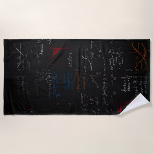 Serviette De Plage Math Beach Towel