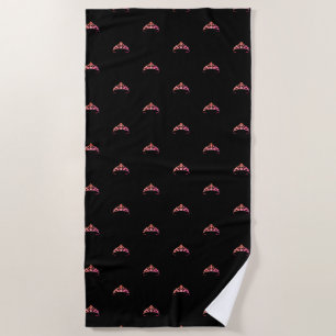 Serviette De Plage Miss America Rodeo USA Tiara Crown Beach Towel