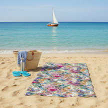 Modèle floral boroque