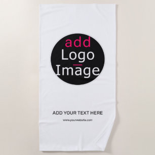 Serviette De Plage Moderne Professionnel Personnalisable Entreprise B