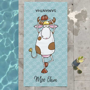 Serviette De Plage Moo Ohm Cow