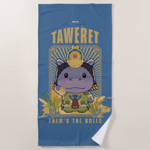 Serviette De Plage Moon Knight Taweret - Them's The Rules